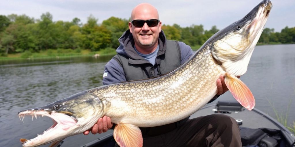 Un brochet de 18,5 kilos pêché à Offendorf.